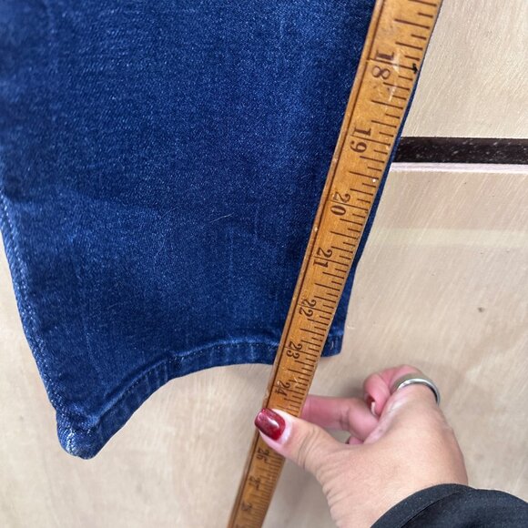 Mott & Bow Boyfriend Jeans W30 L28 | Dark Wash Mid Rise Stretch Denim - Picture 8 of 10